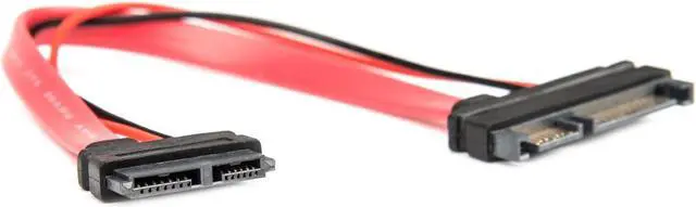 Alt view image 5 of 17 - Rocstor Premium 6" Slimline SATA to SATA Adapter w/ Power F/M SATA