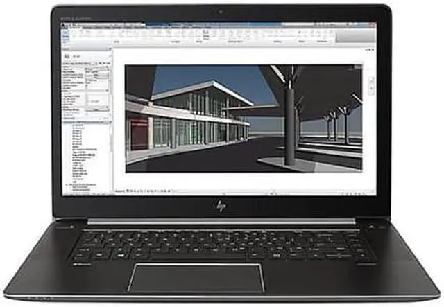 Alt view image 7 of 12 - HP ZBook Studio G4 Mobile Workstation - 15.6" - Core i7 7700HQ - 8 GB RAM - 256 GB SSD ZBook Studio G4 Mobile Workstation