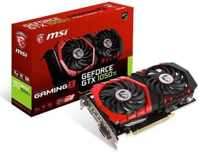 Alt view image 15 of 20 - Msi Gtx 1050 Ti Gaming X 4G Geforce Gtx 1050 Ti Graphic Card - 4 Gb Gddr5