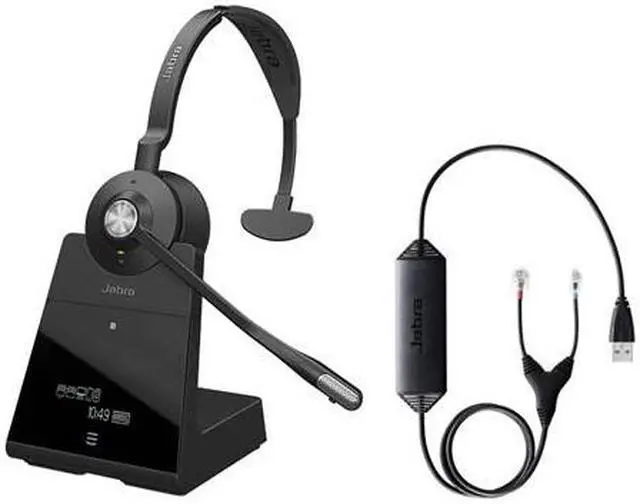 Alt view image 4 of 5 - Jabra Engage 75 Mono with EHS Cisco 14201-30 Jabra Engage 75 Mono