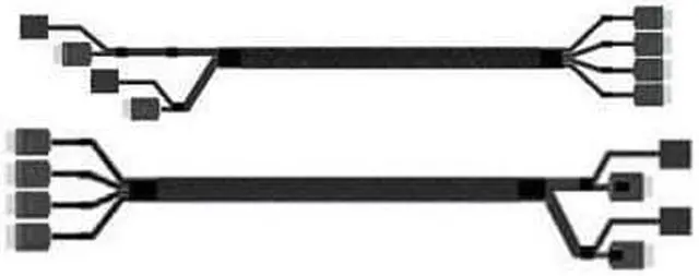 Alt view image 6 of 11 - Intel Cable A2U8PSWCXCXK2 2U 8Port Oculink Switch Card 8x NVMe Drives Cable Kit (A2U8PSWCXCXK2)