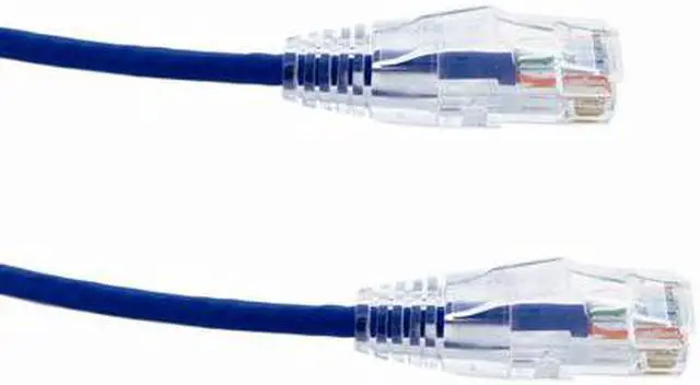 Alt view image 2 of 8 - Axiom C6BFSB-B15-AX Bendnflex Ultra-Thin - Patch Cable - Rj-45 (M) To Rj-45 (M) - 15 Ft - Utp - Cat 6 - Molded, Snagless - Blue