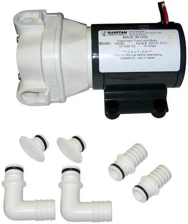 Main image of Raritan Diaphragm Intake Pump - 12VDC