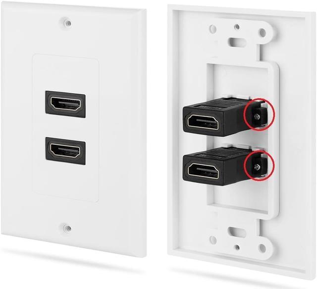 Alt view image 3 of 8 - 2PORT DUAL OUTLET DECORA