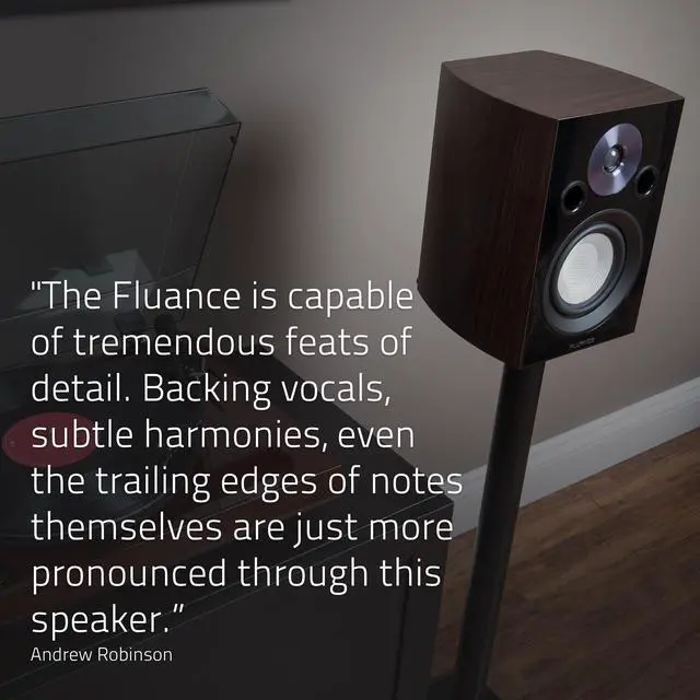 Alt view image 6 of 7 - Fluance Reference High Performance 2-Way Bookshelf and Surround Sound Speakers for 2-Channel Stereo Listening or Home Theater System - Black Ash/Pair (XL8S)