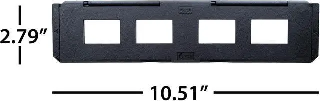 Alt view image 7 of 7 - Magnasonic Long Tray Slide Film Holder for 35mm Compatible Film Scanners, Holds 4 Slides to Speed up Processing Time, Easy To Use, Gently Flattens and Protects Film Edges - Set of 3 (ST01)