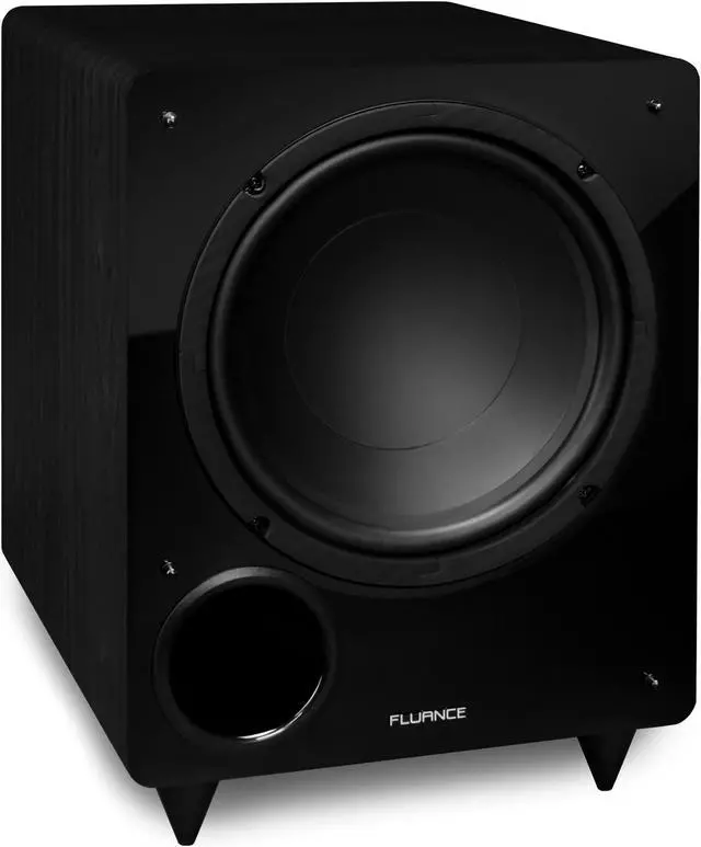 Alt view image 4 of 7 - Fluance Elite High Definition Surround Sound Home Theater 5.1 Speaker System including 3-Way Floorstanding Towers, Center Channel, Rear Surround Speakers and a DB10 Subwoofer - Black Ash (SX51BR)
