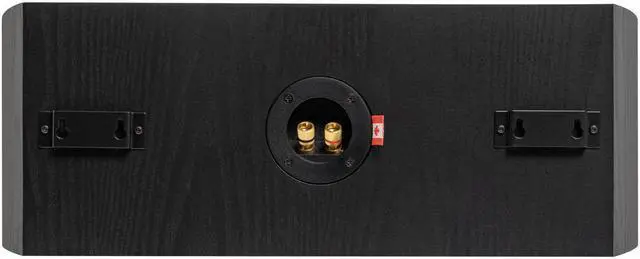 Alt view image 3 of 7 - Fluance Reference High Performance 2-Way Center Channel Speaker for Enhanced Dialogue and Vocals in Home Theater Surround Sound Systems - Black Ash (XL8C)