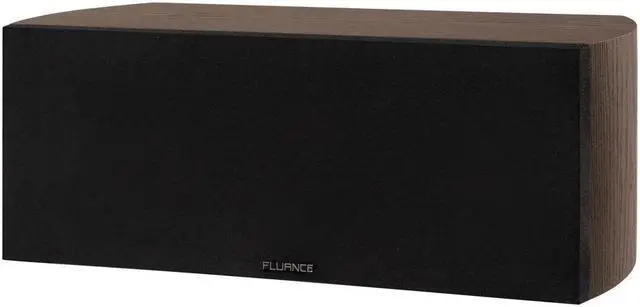 Alt view image 2 of 7 - Fluance Reference High Performance 2-Way Center Channel Speaker for Enhanced Dialogue and Vocals in Home Theater Surround Sound Systems - Walnut (XL8CW)