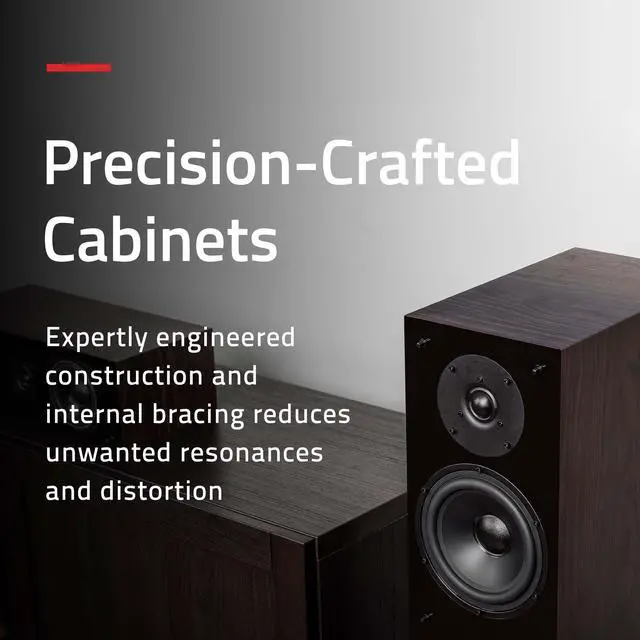 Alt view image 6 of 7 - Fluance Elite High Definition Surround Sound Home Theater 5.0 Channel Speaker System including Floorstanding Towers, Center Channel and Rear Surround Speakers - White (SXHTBWH)