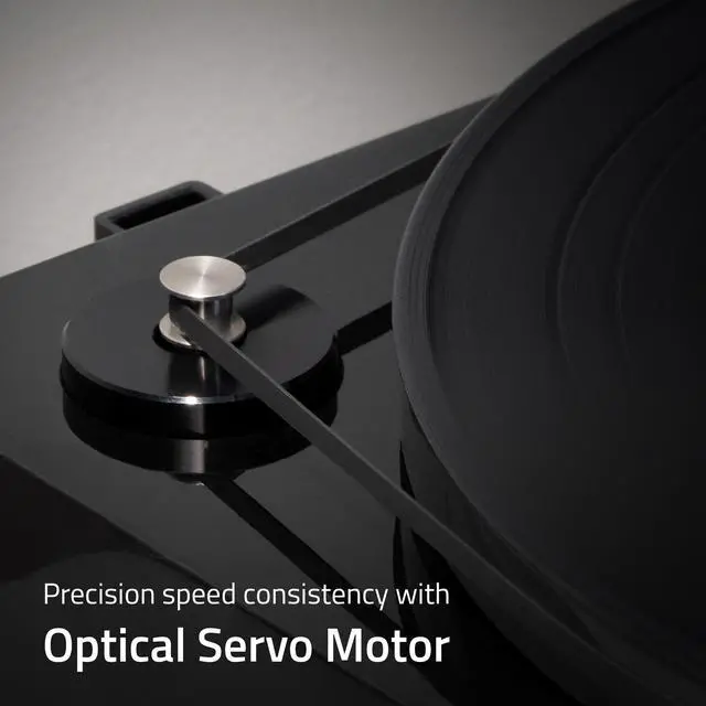 Alt view image 5 of 7 - Fluance RT85 Reference High Fidelity Vinyl Turntable Record Player with Ortofon 2M Blue Elliptical Cartridge And Anti-Vibration Wood Isolation Base - Piano Black
