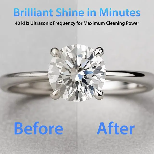 Alt view image 11 of 14 - Magnasonic Ultrasonic Cleaner - 20oz Stainless Steel Tank, Digital Timer, 5 Cleaning Modes, Ultrasonic Jewelry Cleaner for All Jewelry, Eyeglasses, Watches, Dentures, Retainers and More