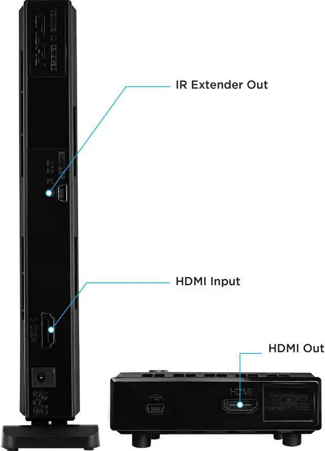 Alt view image 3 of 7 - Nyrius ARIES Home HDMI Digital Wireless Transmitter & Receiver for HD 1080p Video Streaming with IR Remote Extender (NAVS500) - Bonus Pack of 2
