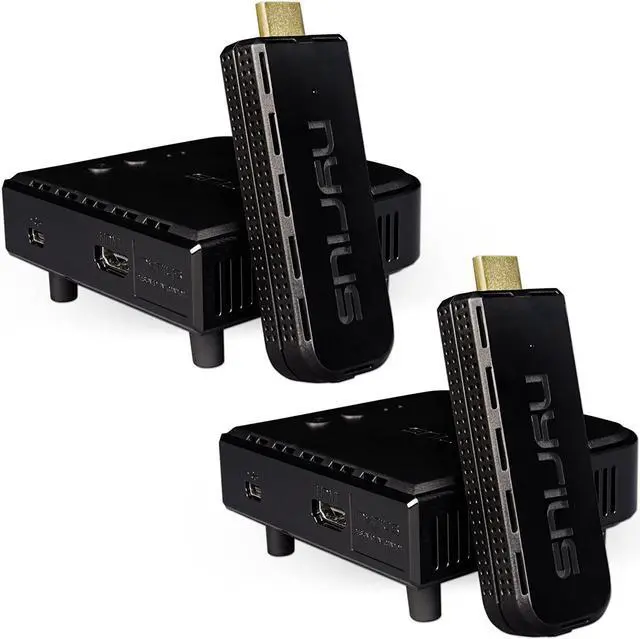 Main image of Nyrius ARIES Pro Wireless HDMI Transmitter and Receiver To Stream HD 1080p 3D Video From Laptop, PC, Cable, Netflix, YouTube, PS4, Drones, Pro Camera, To HDTV/Projector/Monitor - 2 PACK
