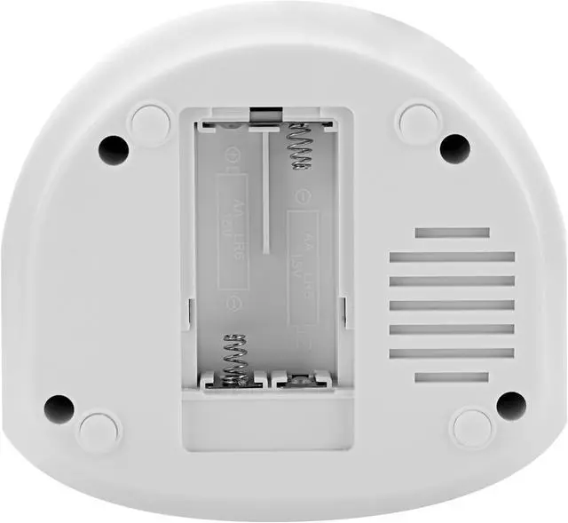Alt view image 6 of 10 - Magnasonic Digital AM/FM Clock Radio with Battery Backup, Dual Alarm, Sleep & Snooze Functions, Display Dimming Option (EAAC201)