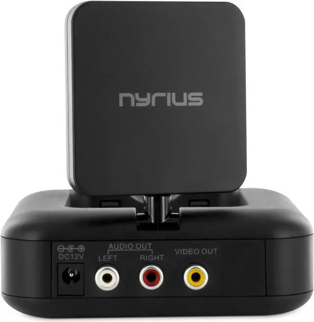 Alt view image 13 of 13 - Nyrius 5.8GHz 4 Channel Wireless Video & Audio Sender Transmitter & Receiver with IR Remote Extender for Streaming Cable, Satellite, DVD to TV Wirelessly - 2 PACK