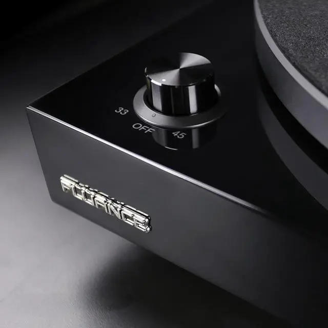 Alt view image 5 of 12 - Fluance RT80 Classic High Fidelity Vinyl Turntable Record Player with Audio Technica AT91 Cartridge, Belt Drive, Built-in Preamp, Adjustable Counterweight, Solid Wood Plinth - Piano Black