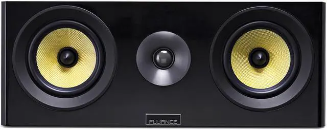 Alt view image 5 of 8 - Fluance Signature HiFi 2-Way Center Channel Speaker for Enhanced Dialogue and Vocals in Home Theater Surround Sound Systems - Black Ash (HFC)