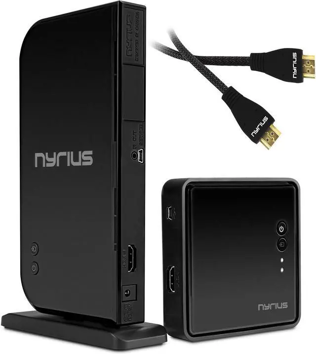Alt view image 8 of 11 - Nyrius ARIES Home HDMI Digital Wireless Transmitter & Receiver With Additional HDMI Cable - 2 HDMI Cables Total