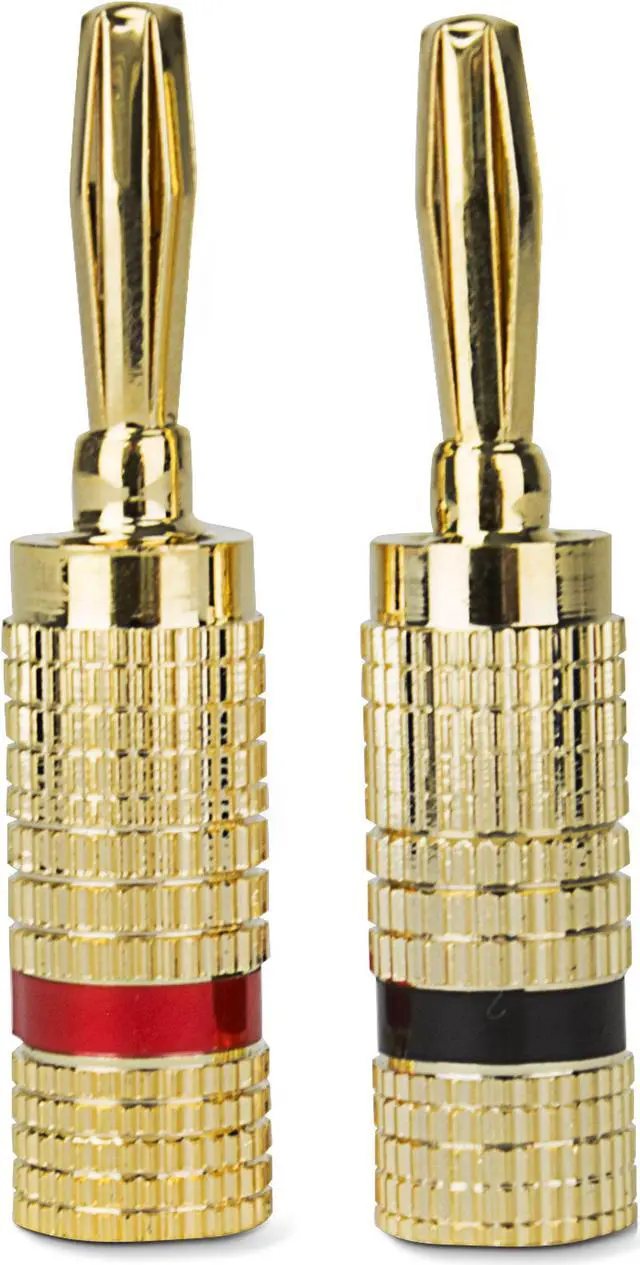 Main image of General Electric GE AV22638 Premium Banana Plug Speaker Wire Connectors