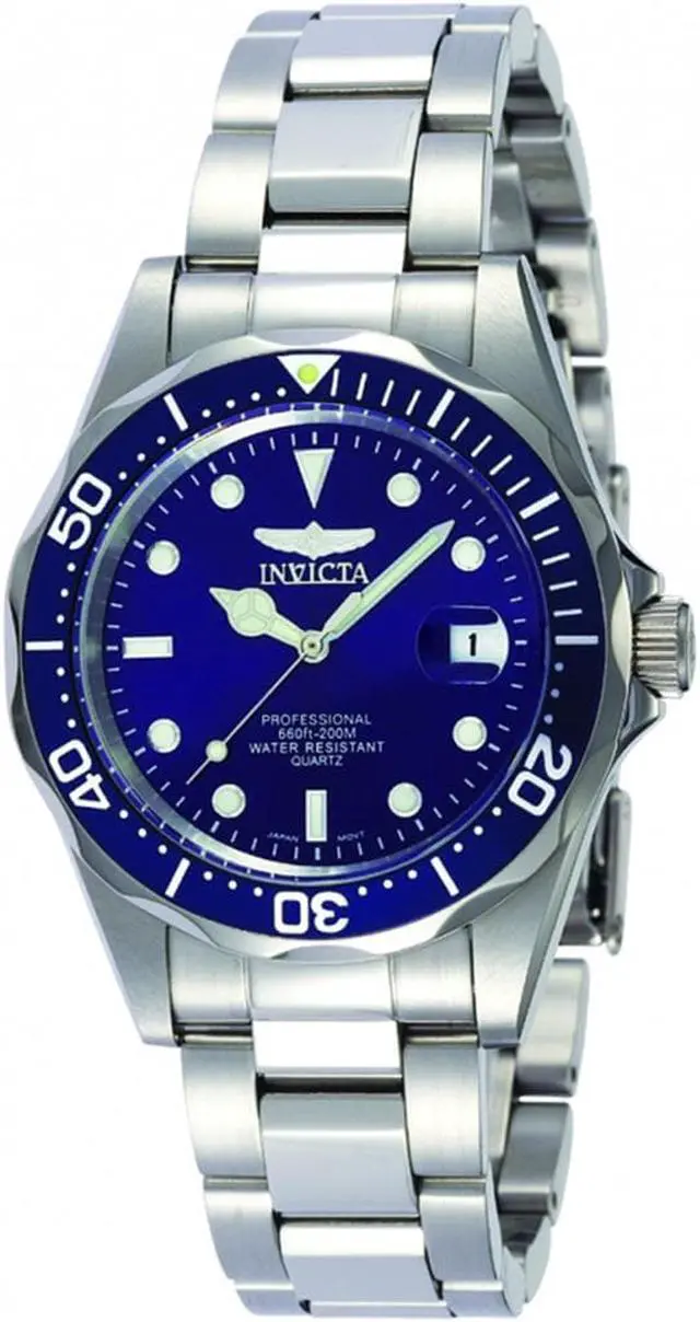 Alt view image 10 of 20 - Invicta Men's pro diver sq steel wacth Stainless Steel