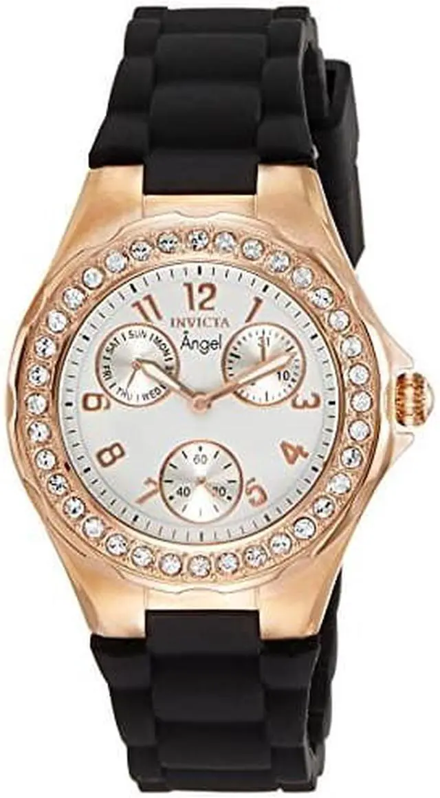 Alt view image 11 of 14 - Invicta Angel 1645 Silicone Chronograph Watch