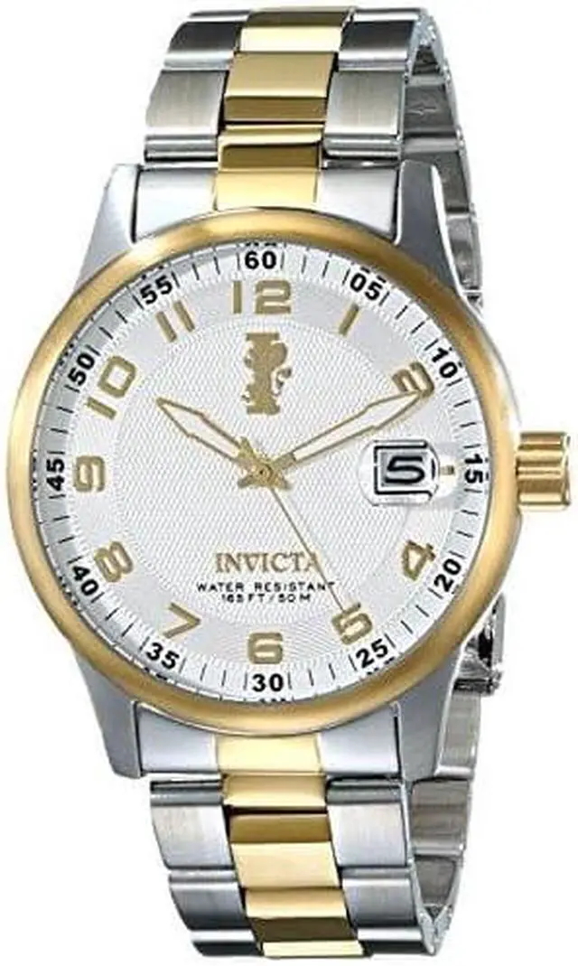 Alt view image 5 of 5 - Invicta 15260 Men's I-Force Two-Tone Stainless Steel Silver-Tone Textured Dial Ss Watch