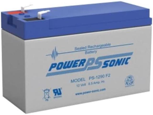 Main image of POWER-SONIC PS-1290F2 12 VOLT 9 AMP BATTERY