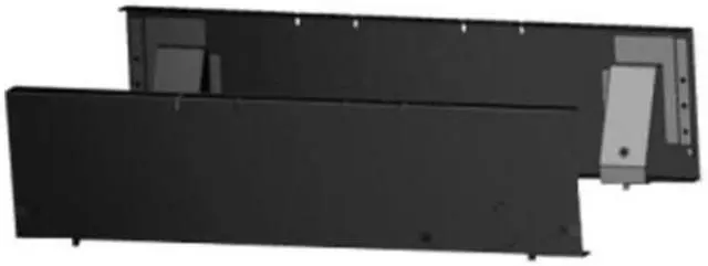 Main image of APC AR8570 Cable Trough, Open Bottom PDU 750mm