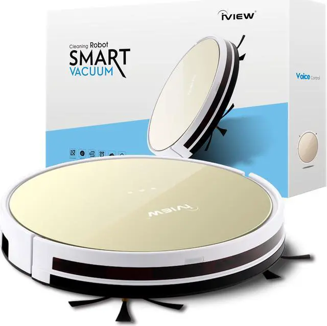 Alt view image 3 of 5 - iView WiFi 2-in-1 Smart Vacuum with Floor Mopping
