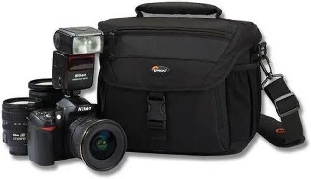 Main image of Lowepro LP35256-PEU Black Nova 180 AW Shoulder Bag