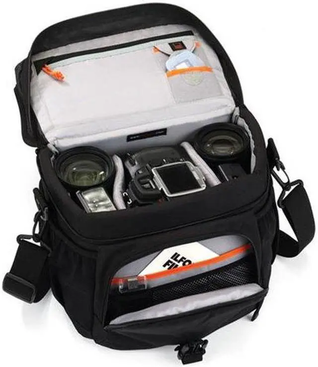 Alt view image 5 of 11 - Lowepro LP35256-PEU Black Nova 180 AW Shoulder Bag