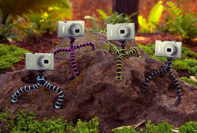 Alt view image 4 of 13 - JOBY JB01235-CAM GorillaPod Original Flexible Tripod - Charcoal Black