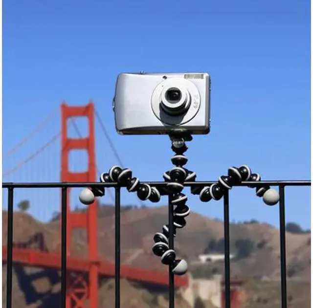 Alt view image 5 of 13 - JOBY JB01235-CAM GorillaPod Original Flexible Tripod - Charcoal Black