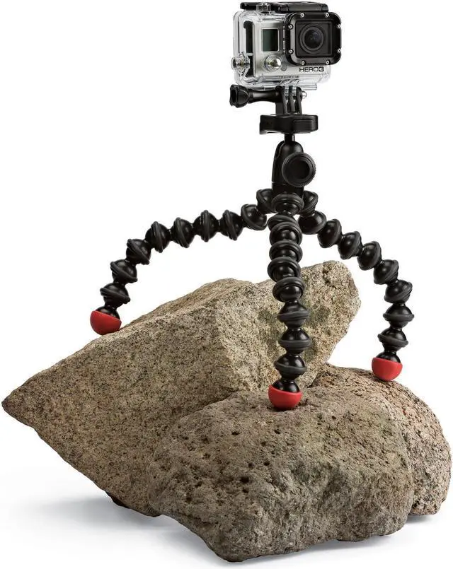 Alt view image 4 of 20 - Joby GorillaPod Action Tripod with Mount for GoPro, Contour, Sony Action Cam