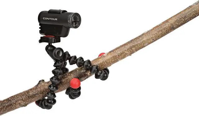 Alt view image 3 of 20 - Joby GorillaPod Action Tripod with Mount for GoPro, Contour, Sony Action Cam