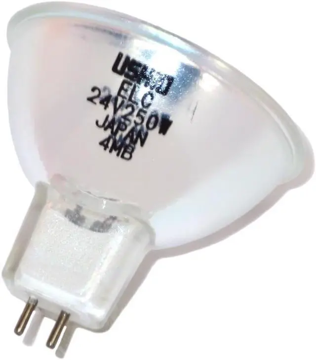 Alt view image 5 of 6 - USHIO 250w 24v ELC Reflector Halogen Lamp