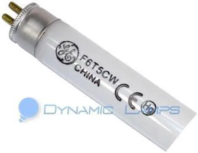 Alt view image 3 of 3 - GE 10032 - F6T5/CW Straight T5 Fluorescent Tube Light Bulb