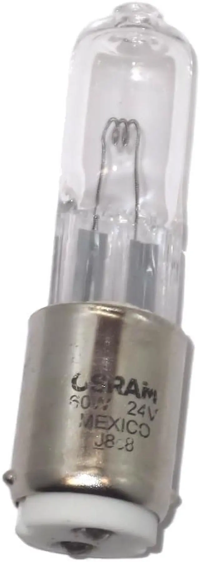 Alt view image 4 of 4 - Sylvania 58729 - 60T4QCL Bayonet Base Single Ended Halogen Light Bulb