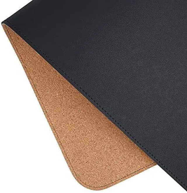 Main image of Cork Desk Pad, Natural Cork Desk Mat, Multi-Size/ Color Dual-Sided Desk Blotter, Laptop Mat, Water Repellent Writing Pad for Office and Home, 23.6" X 11.8"
