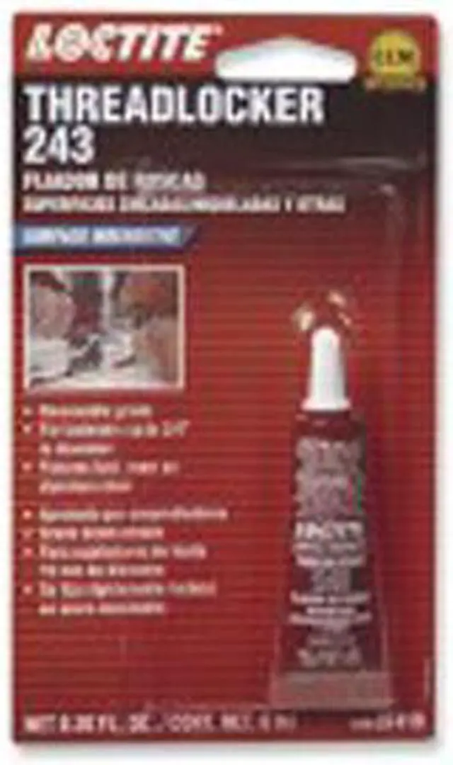 Main image of Loctite 1330906 Threadlocker 243 High Strength