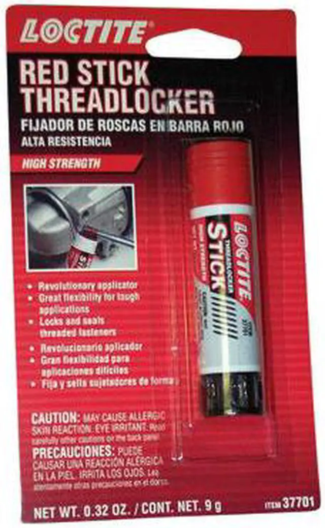 Main image of Loctite 37701 Red Threadlocker Stick - High