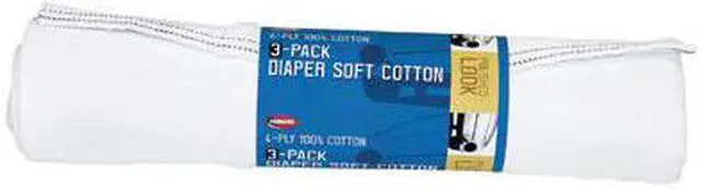 Main image of Diaper Soft Polishing Cloth, 3 Pack CARRAND 40065