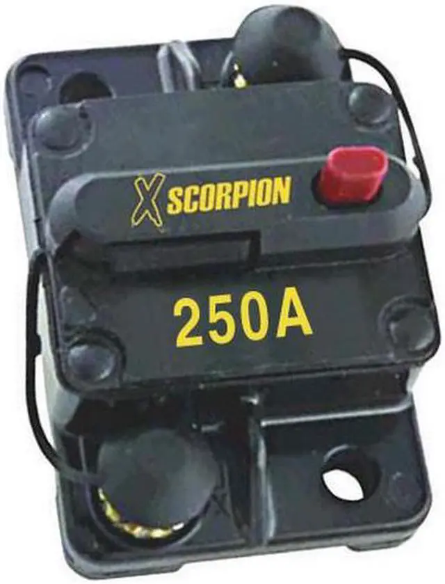 Alt view image 3 of 8 - NEW XSCORPION CB250A 250 AMP MANUAL RESET CIRUIT BREAKER