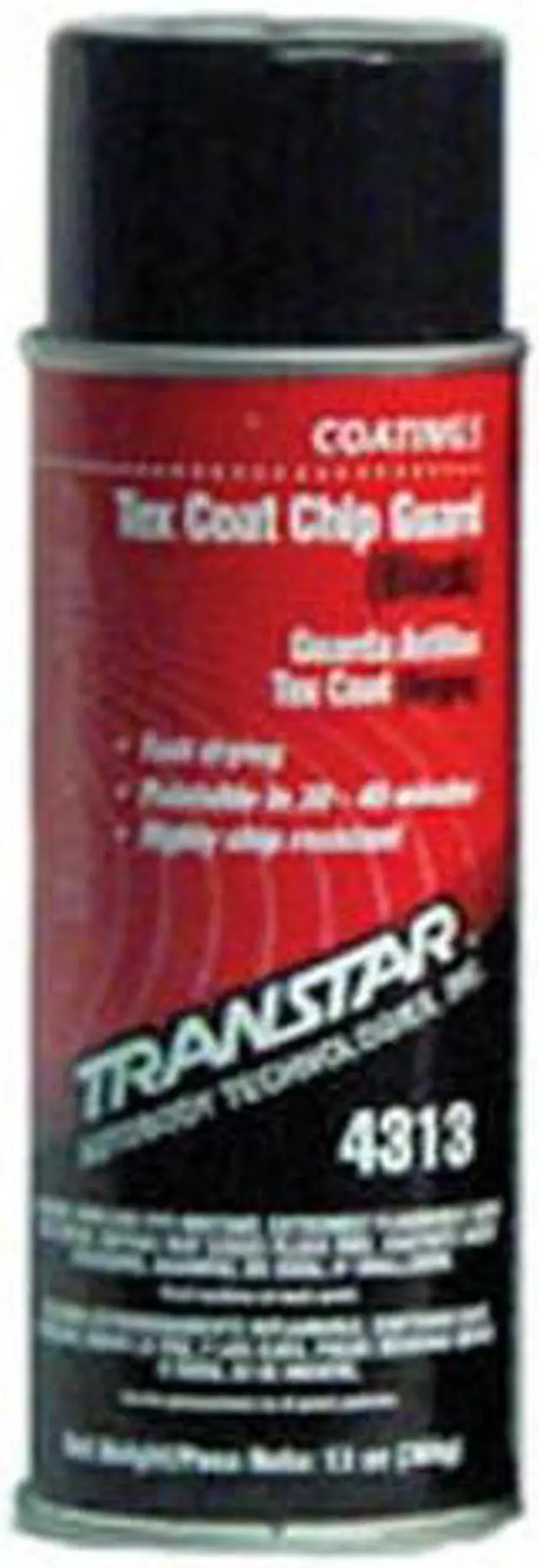 Main image of Transtar 4313 Tex Coat Chip Guard-Black, 16 Oz. Aerosol