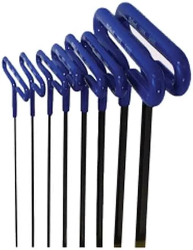 Alt view image 2 of 3 - EKLIND 55168 8 Piece Metric T-Shape Hex Key Set, 55168