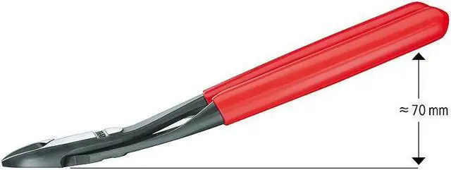 Alt view image 2 of 4 - Knipex Diagonal Cutting Plier,10" L  74 21 250 SBA