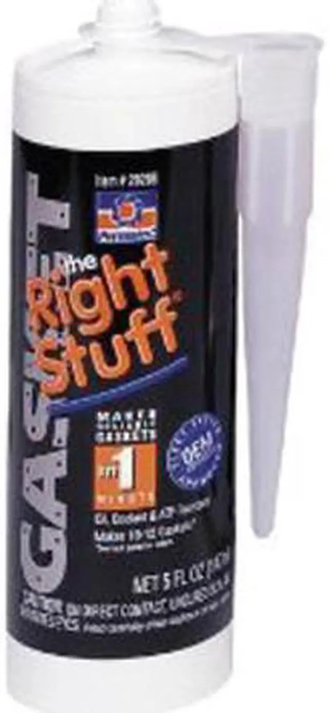 Main image of Permatex 230-29208 The Right Stuff Instantrubber Gasket Maker 5 Oz