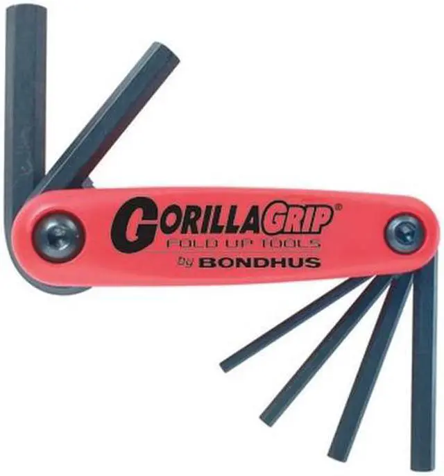 Alt view image 3 of 7 - Bondhus 116-12595 3Mm-10Mm Gorilla Grip Fold-Up Set