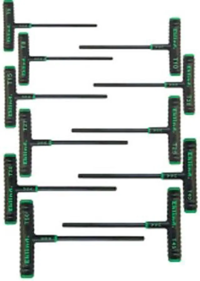 Alt view image 2 of 4 - Torx Key Set, T6 - T50, T-Handle, Short